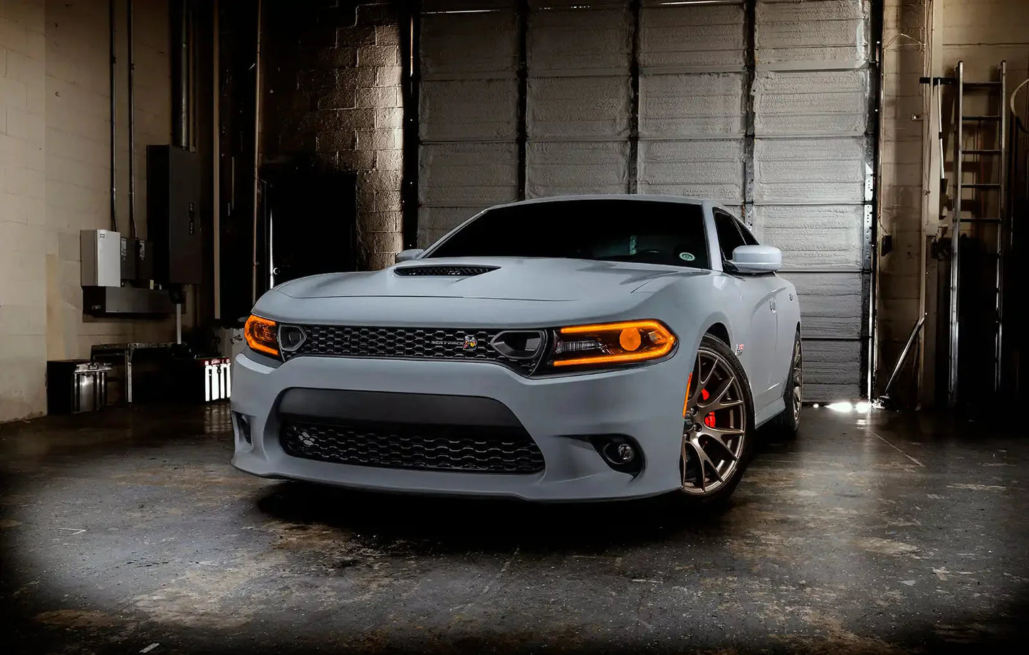 ORACLE Lighting 2015-2021 Dodge Charger ColorSHIFT RGB+W Headlight DRL Upgrade Kit by ORACLE Lighting