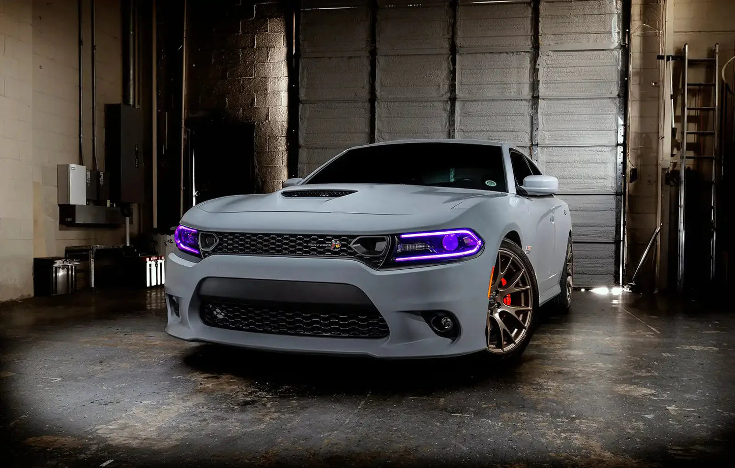 ORACLE Lighting 2015-2021 Dodge Charger ColorSHIFT RGB+W Headlight DRL Upgrade Kit by ORACLE Lighting
