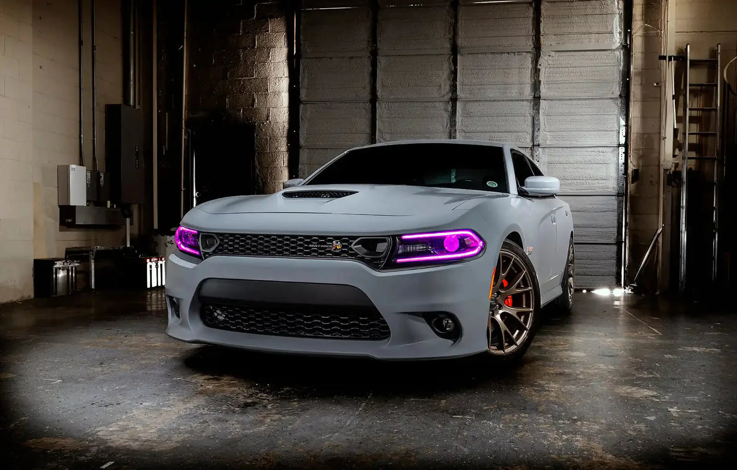 ORACLE Lighting 2015-2021 Dodge Charger ColorSHIFT RGB+W Headlight DRL Upgrade Kit by ORACLE Lighting