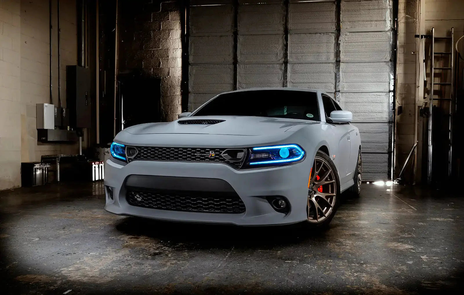 ORACLE Lighting 2015-2021 Dodge Charger ColorSHIFT RGB+W Headlight DRL Upgrade Kit by ORACLE Lighting