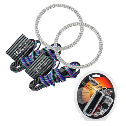 ORACLE Lighting 2009-2012 Ford Flex LED Headlight Halo Kit by ORACLE Lighting