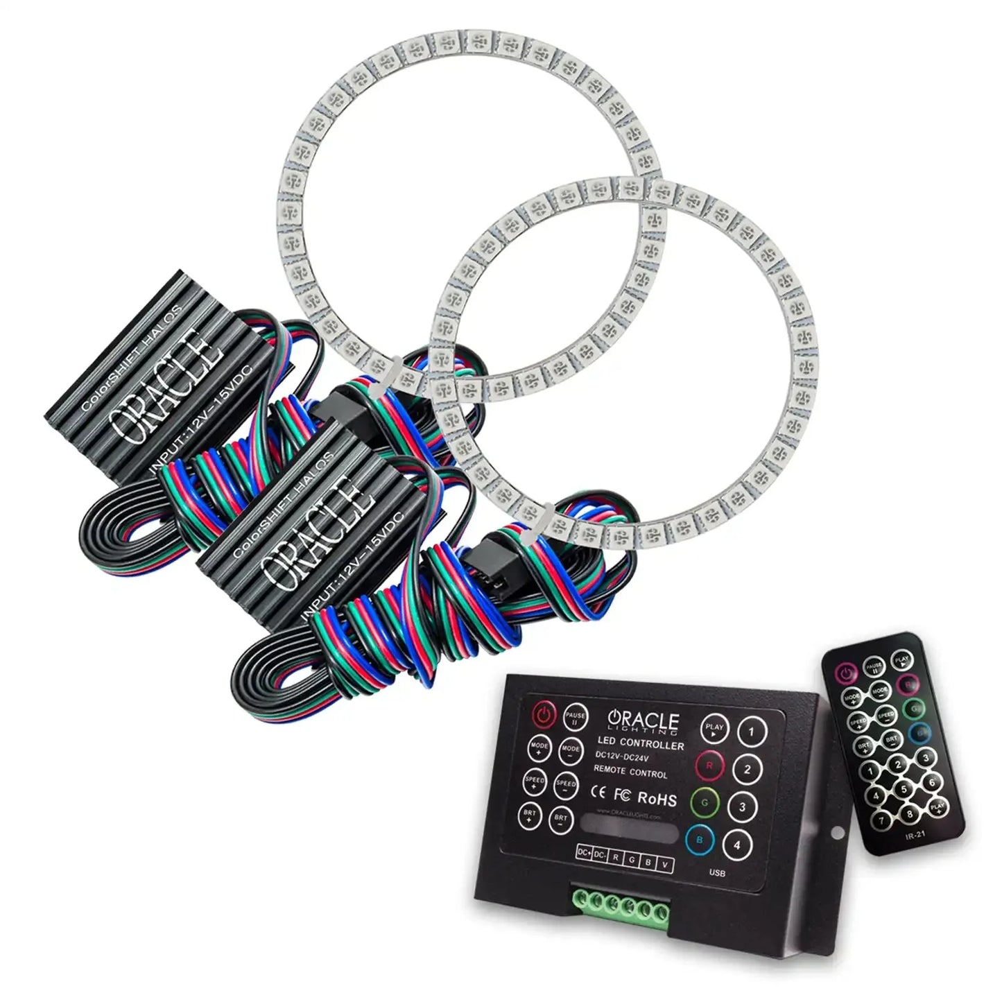 ORACLE Lighting 2009-2012 Ford Flex LED Headlight Halo Kit by ORACLE Lighting