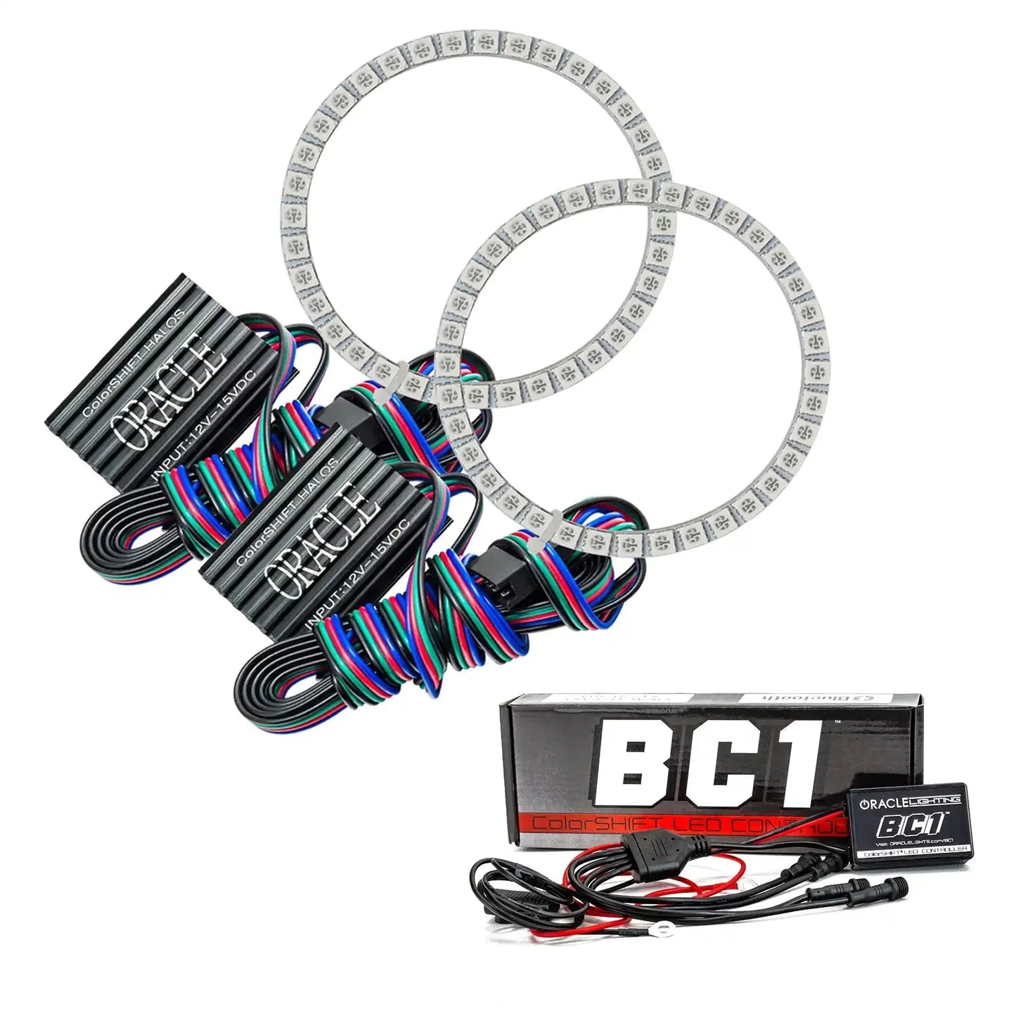 ORACLE Lighting 2009-2012 Ford Flex LED Headlight Halo Kit by ORACLE Lighting