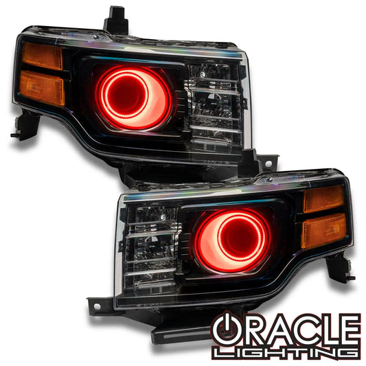 ORACLE Lighting 2009-2012 Ford Flex LED Headlight Halo Kit by ORACLE Lighting