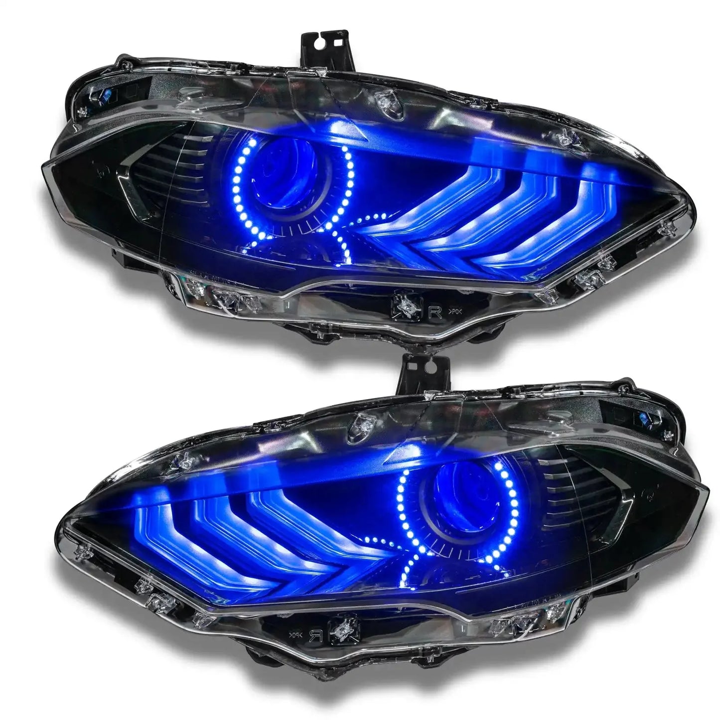 ORACLE Lighting 2018-2023 Ford Mustang Dynamic ColorSHIFT DRL Upgrade w/Halo Kit & Sequential Turn Signal by ORACLE Lighting