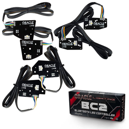 ORACLE Lighting 2019-2024 Ram 1500 RGBW+A Headlight DRL Upgrade Kit - LED Projector Headlights by ORACLE Lighting