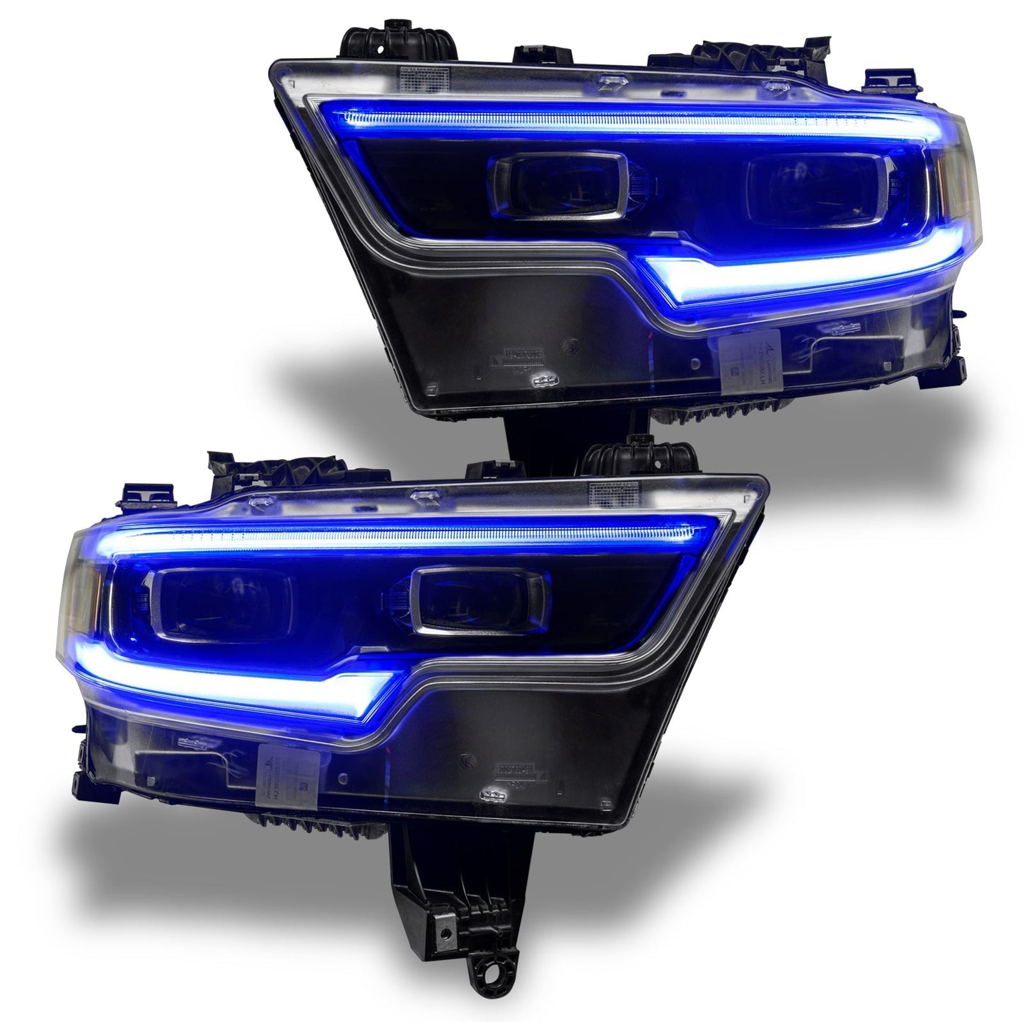 ORACLE Lighting 2019-2024 Ram 1500 RGBW+A Headlight DRL Upgrade Kit - LED Projector Headlights by ORACLE Lighting