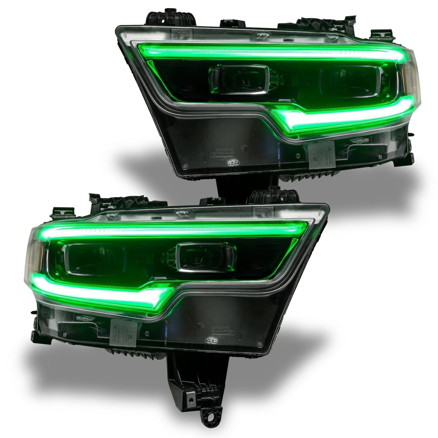 ORACLE Lighting 2019-2024 Ram 1500 RGBW+A Headlight DRL Upgrade Kit - LED Projector Headlights by ORACLE Lighting