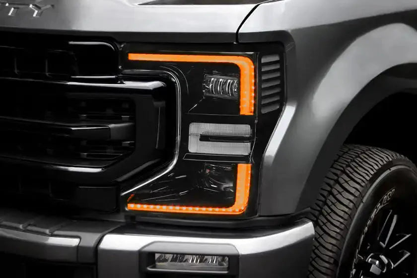 ORACLE Lighting 2020-2022 Ford F-250/350 Super Duty ORACLE Dynamic ColorSHIFT Headlight DRL Upgrade Kit w/Switchback Turn Signals by ORACLE Lighting