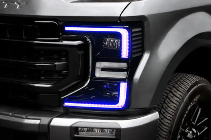 ORACLE Lighting 2020-2022 Ford F-250/350 Super Duty ORACLE Dynamic ColorSHIFT Headlight DRL Upgrade Kit w/Switchback Turn Signals by ORACLE Lighting