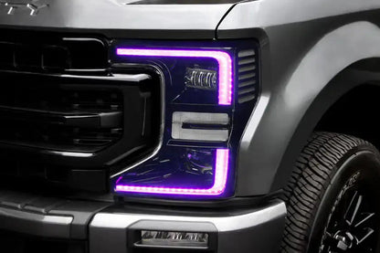 ORACLE Lighting 2020-2022 Ford F-250/350 Super Duty ORACLE Dynamic ColorSHIFT Headlight DRL Upgrade Kit w/Switchback Turn Signals by ORACLE Lighting