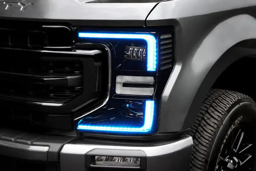 ORACLE Lighting 2020-2022 Ford F-250/350 Super Duty ORACLE Dynamic ColorSHIFT Headlight DRL Upgrade Kit w/Switchback Turn Signals by ORACLE Lighting