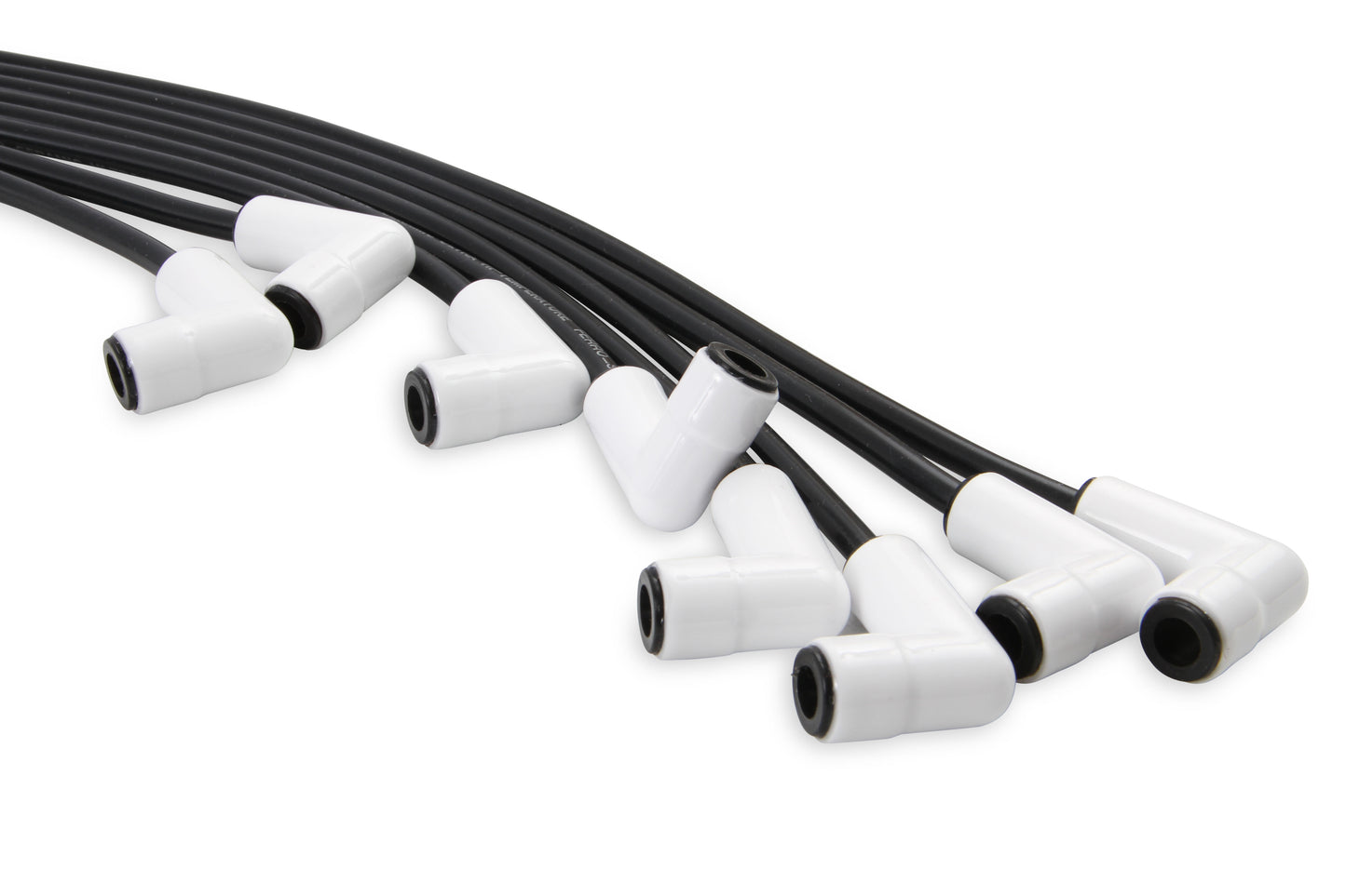ACCEL 9001C, Spark Plug Wires, Pro Fit Ceramic, Spiral Core, 8mm, Black, Set by ACCEL