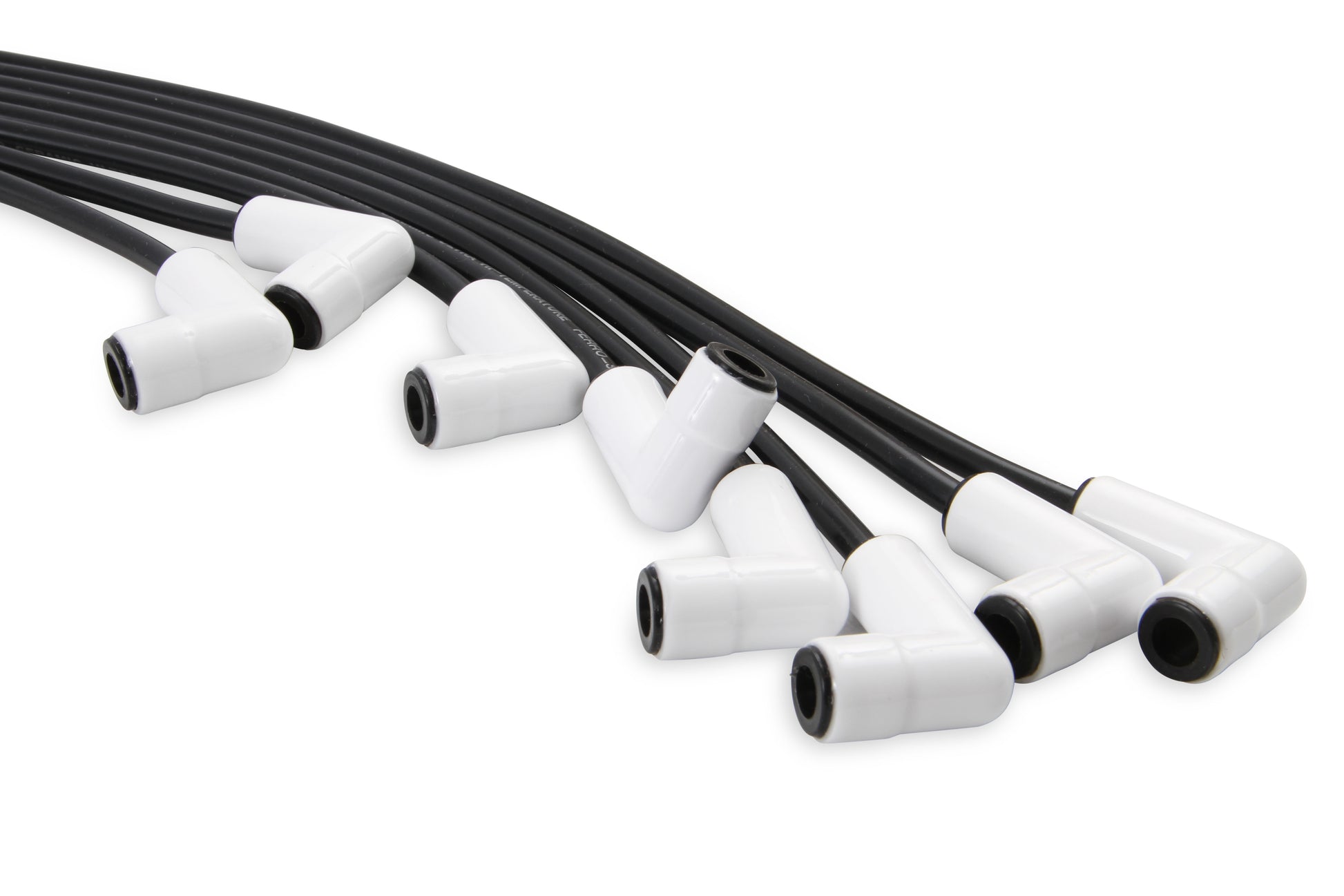 ACCEL 9001C, Spark Plug Wires, Pro Fit Ceramic, Spiral Core, 8mm, Black, Set by ACCEL