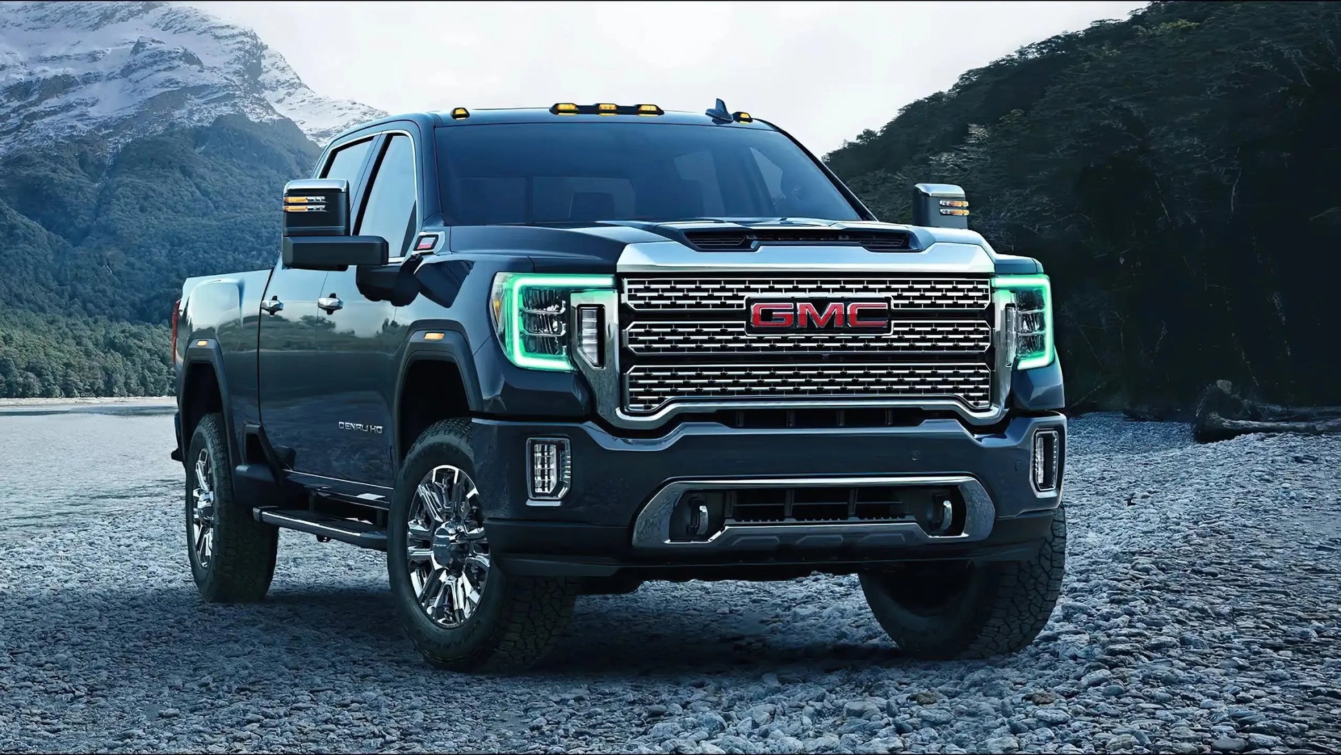 ORACLE Lighting 2020-2023 GMC Sierra 2500/3500 HD ColorSHIFT RGB+W Headlight DRL Upgrade by ORACLE Lighting
