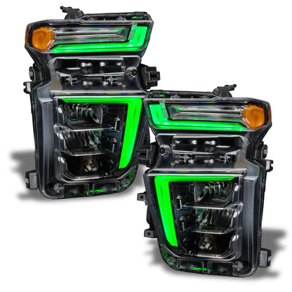 ORACLE Lighting 2020-2023 Chevrolet Silverado HD 2500/3500 ColorSHIFT RGB+W Headlight DRL Upgrade Kit by ORACLE Lighting