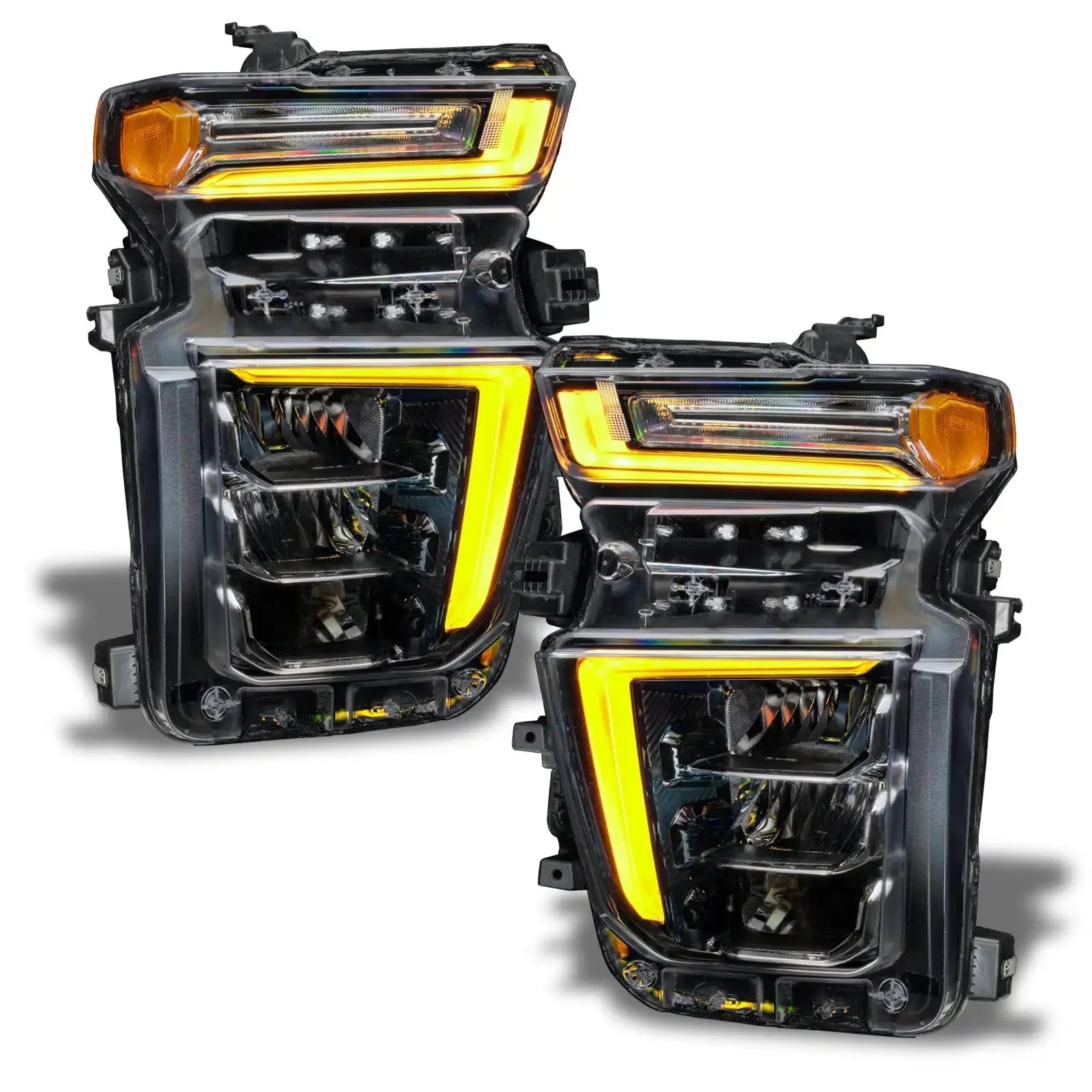 ORACLE Lighting 2020-2023 Chevrolet Silverado HD 2500/3500 ColorSHIFT RGB+W Headlight DRL Upgrade Kit by ORACLE Lighting