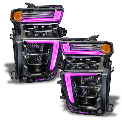 ORACLE Lighting 2020-2023 Chevrolet Silverado HD 2500/3500 ColorSHIFT RGB+W Headlight DRL Upgrade Kit by ORACLE Lighting