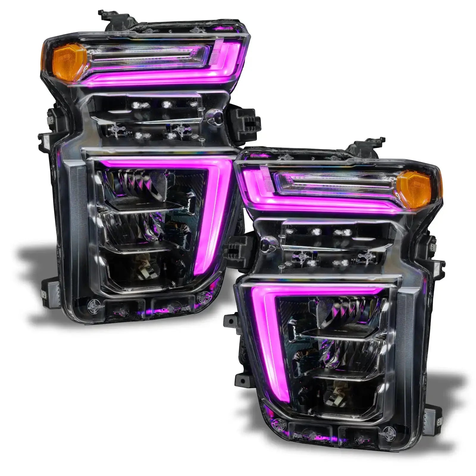 ORACLE Lighting 2020-2023 Chevrolet Silverado HD 2500/3500 ColorSHIFT RGB+W Headlight DRL Upgrade Kit by ORACLE Lighting