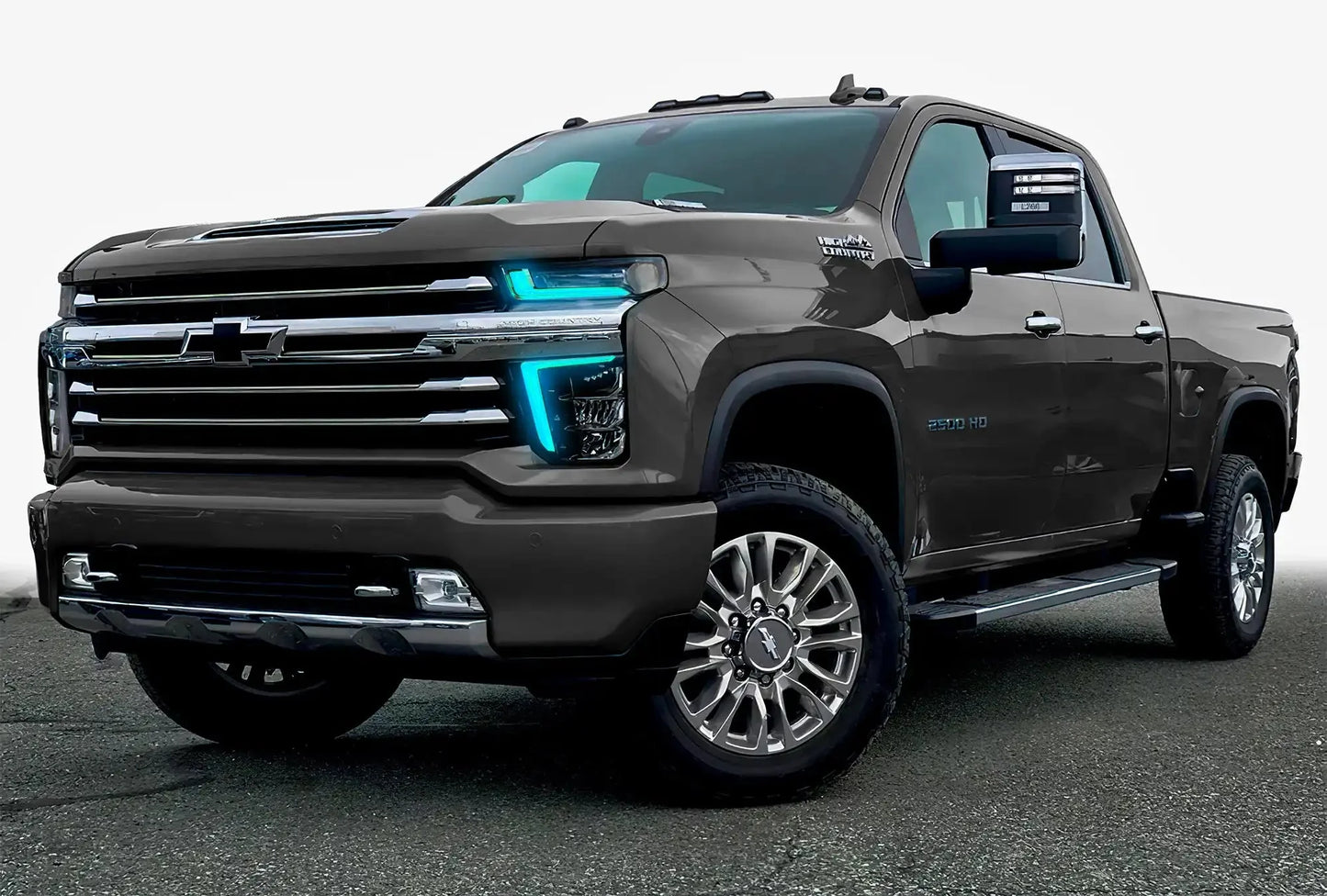 ORACLE Lighting 2020-2023 Chevrolet Silverado HD 2500/3500 ColorSHIFT RGB+W Headlight DRL Upgrade Kit by ORACLE Lighting