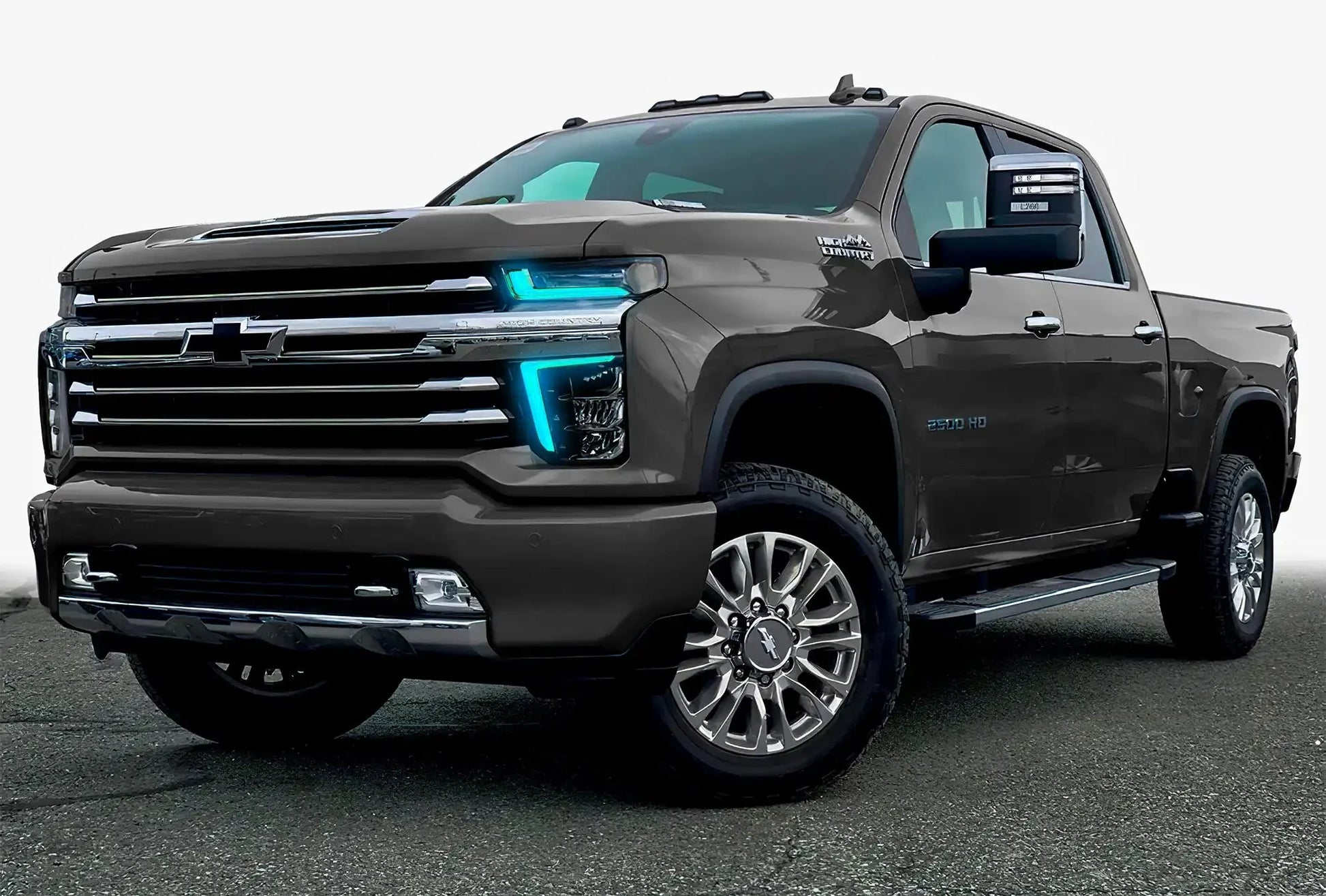 ORACLE Lighting 2020-2023 Chevrolet Silverado HD 2500/3500 ColorSHIFT RGB+W Headlight DRL Upgrade Kit by ORACLE Lighting