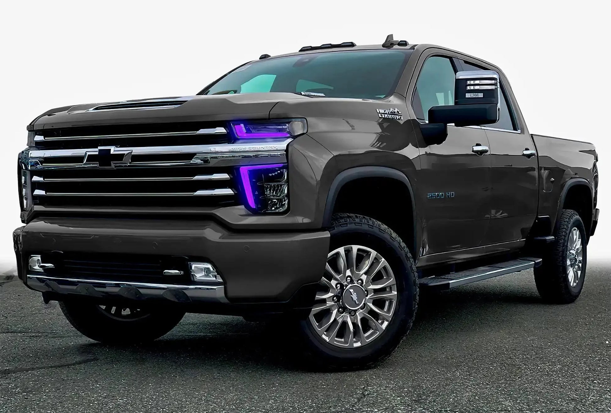 ORACLE Lighting 2020-2023 Chevrolet Silverado HD 2500/3500 ColorSHIFT RGB+W Headlight DRL Upgrade Kit by ORACLE Lighting