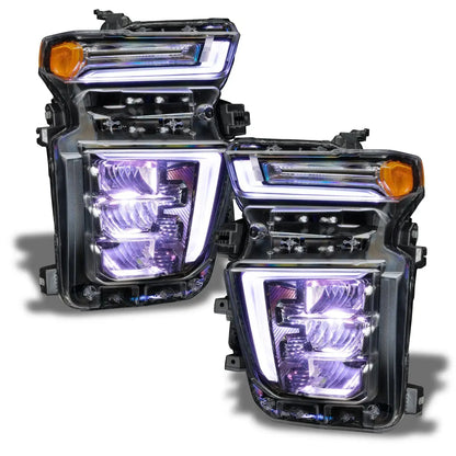 ORACLE Lighting 2020-2023 Chevrolet Silverado HD 2500/3500 ColorSHIFT Demon Eye RGB Upgrade by ORACLE Lighting