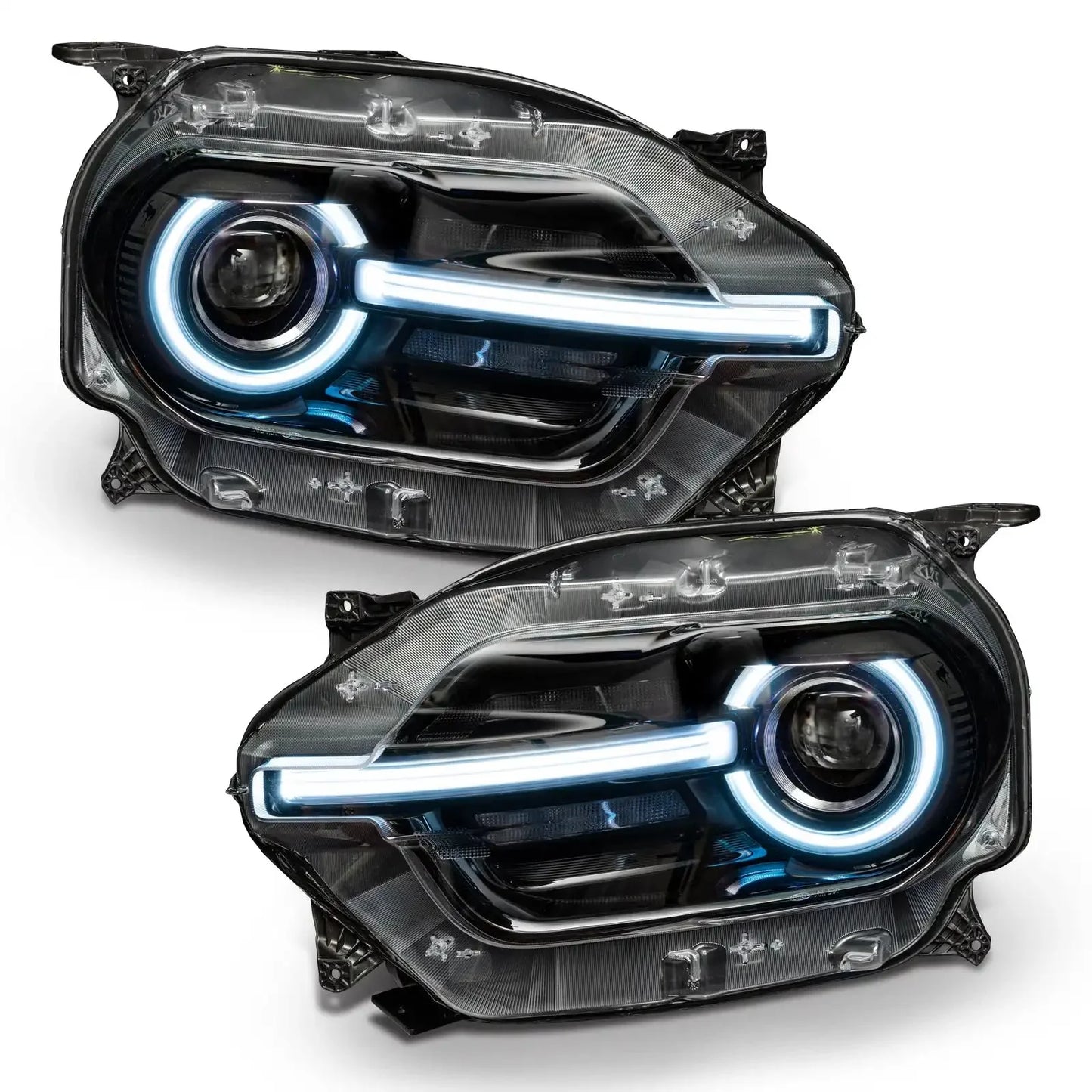 ORACLE Lighting 2021-2025 Ford Bronco Sport ColorSHIFT RGB+W Headlight DRL + Halo Upgrade by ORACLE Lighting