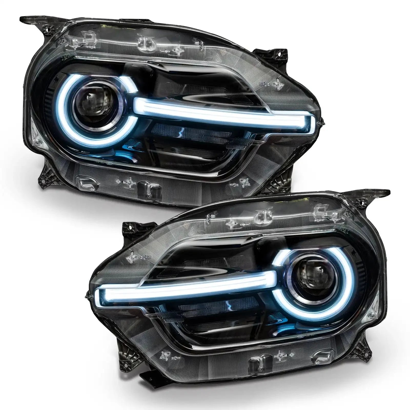ORACLE Lighting 2021-2025 Ford Bronco Sport ColorSHIFT RGB+W Headlight DRL + Halo Upgrade by ORACLE Lighting