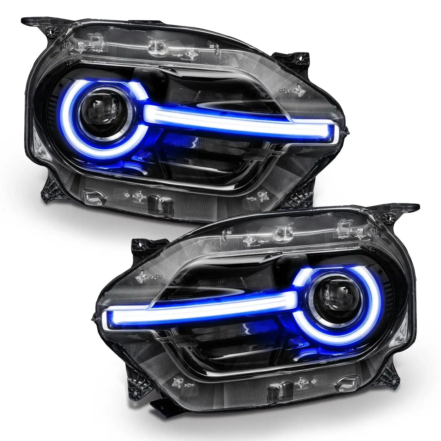ORACLE Lighting 2021-2025 Ford Bronco Sport ColorSHIFT RGB+W Headlight DRL + Halo Upgrade by ORACLE Lighting