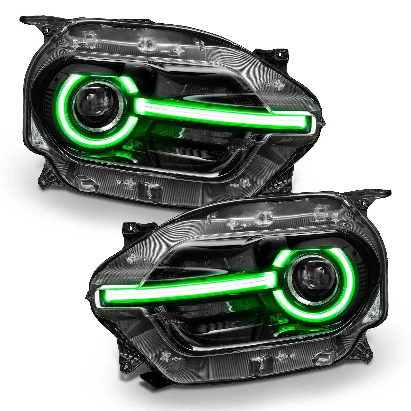 ORACLE Lighting 2021-2025 Ford Bronco Sport ColorSHIFT RGB+W Headlight DRL + Halo Upgrade by ORACLE Lighting