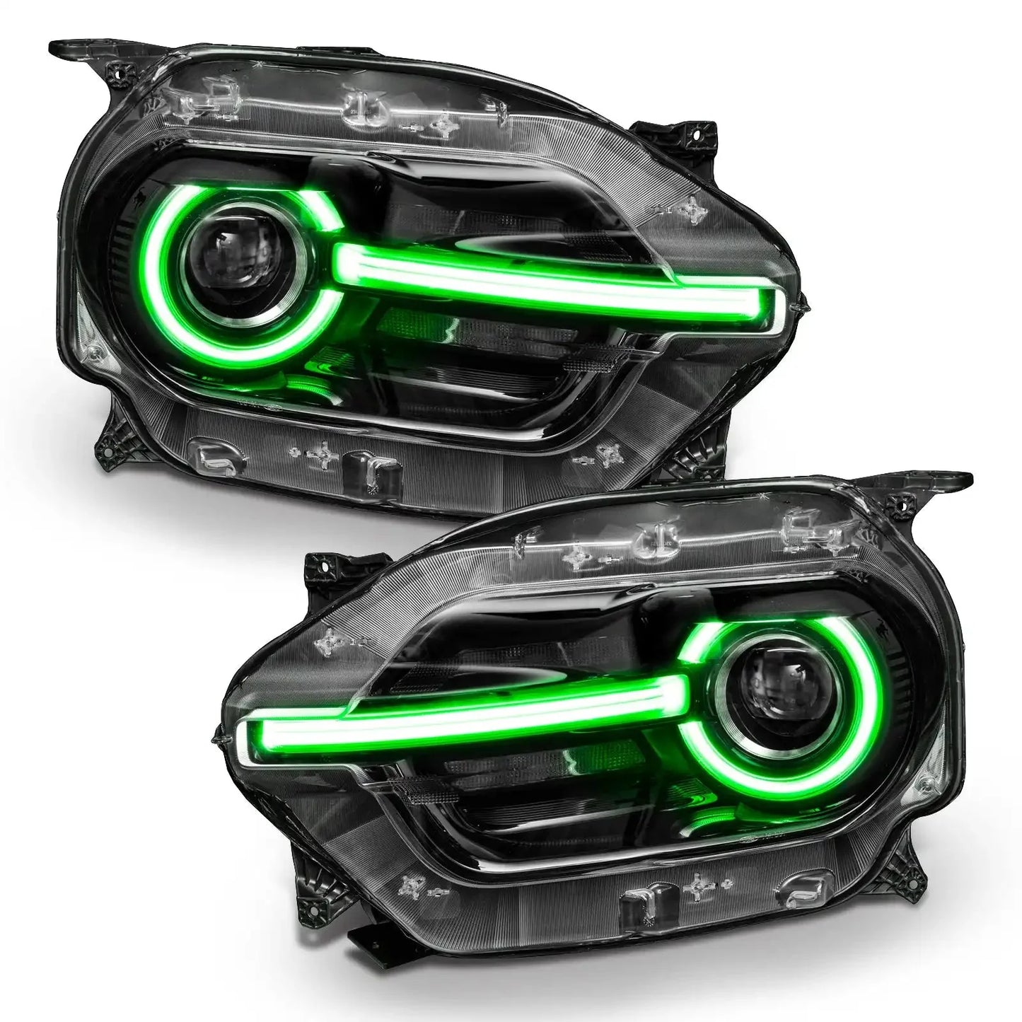 ORACLE Lighting 2021-2025 Ford Bronco Sport ColorSHIFT RGB+W Headlight DRL + Halo Upgrade by ORACLE Lighting