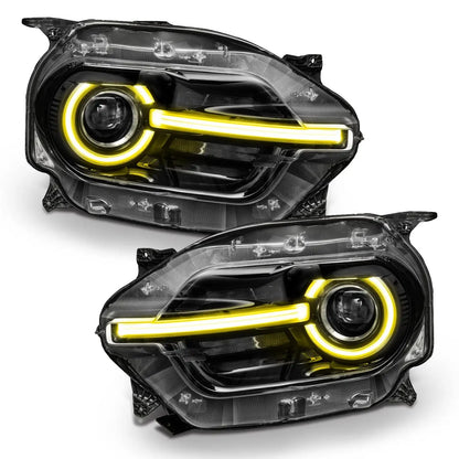 ORACLE Lighting 2021-2025 Ford Bronco Sport ColorSHIFT RGB+W Headlight DRL + Halo Upgrade by ORACLE Lighting