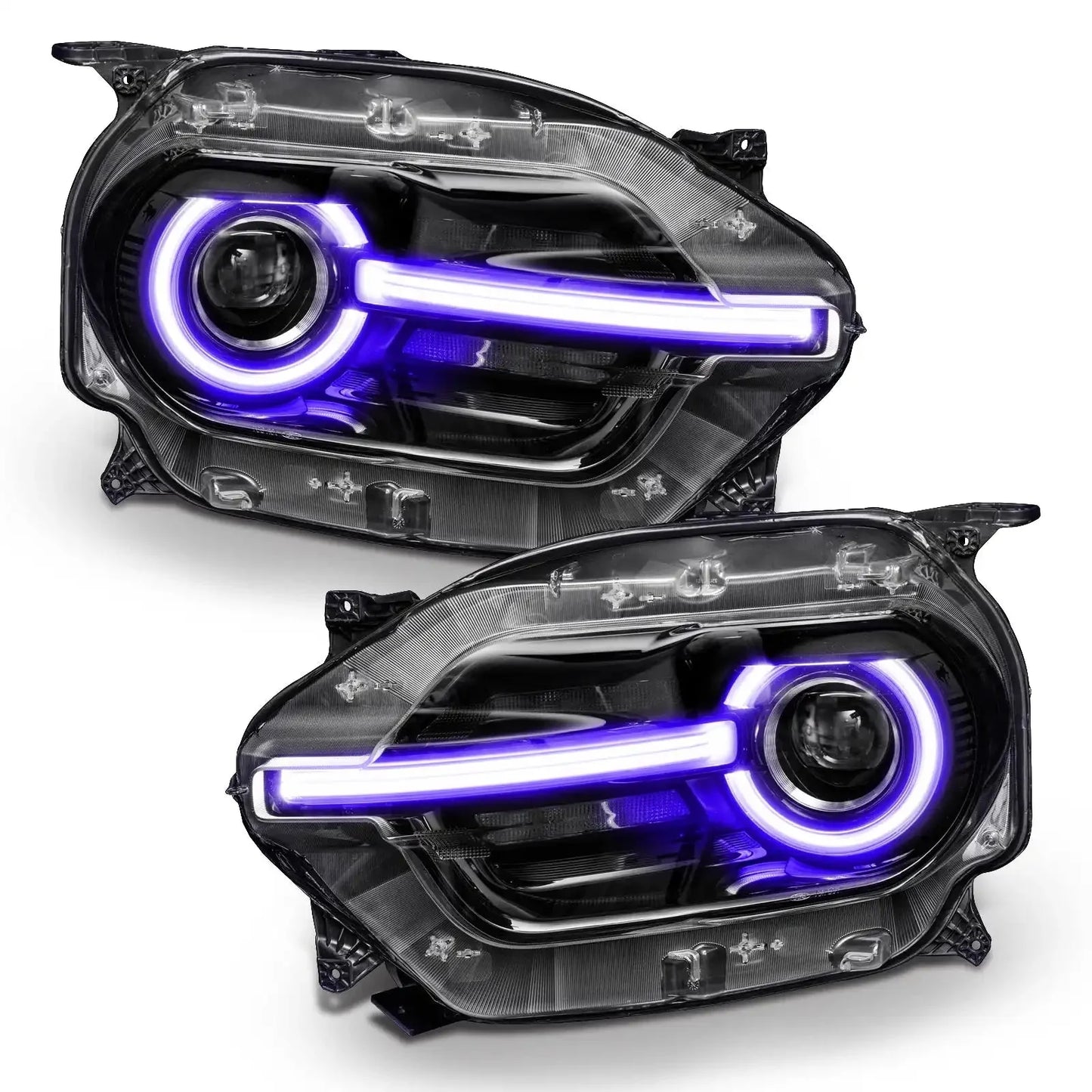 ORACLE Lighting 2021-2025 Ford Bronco Sport ColorSHIFT RGB+W Headlight DRL + Halo Upgrade by ORACLE Lighting