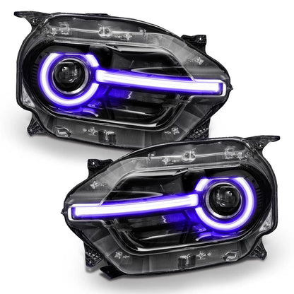 ORACLE Lighting 2021-2025 Ford Bronco Sport ColorSHIFT RGB+W Headlight DRL + Halo Upgrade by ORACLE Lighting