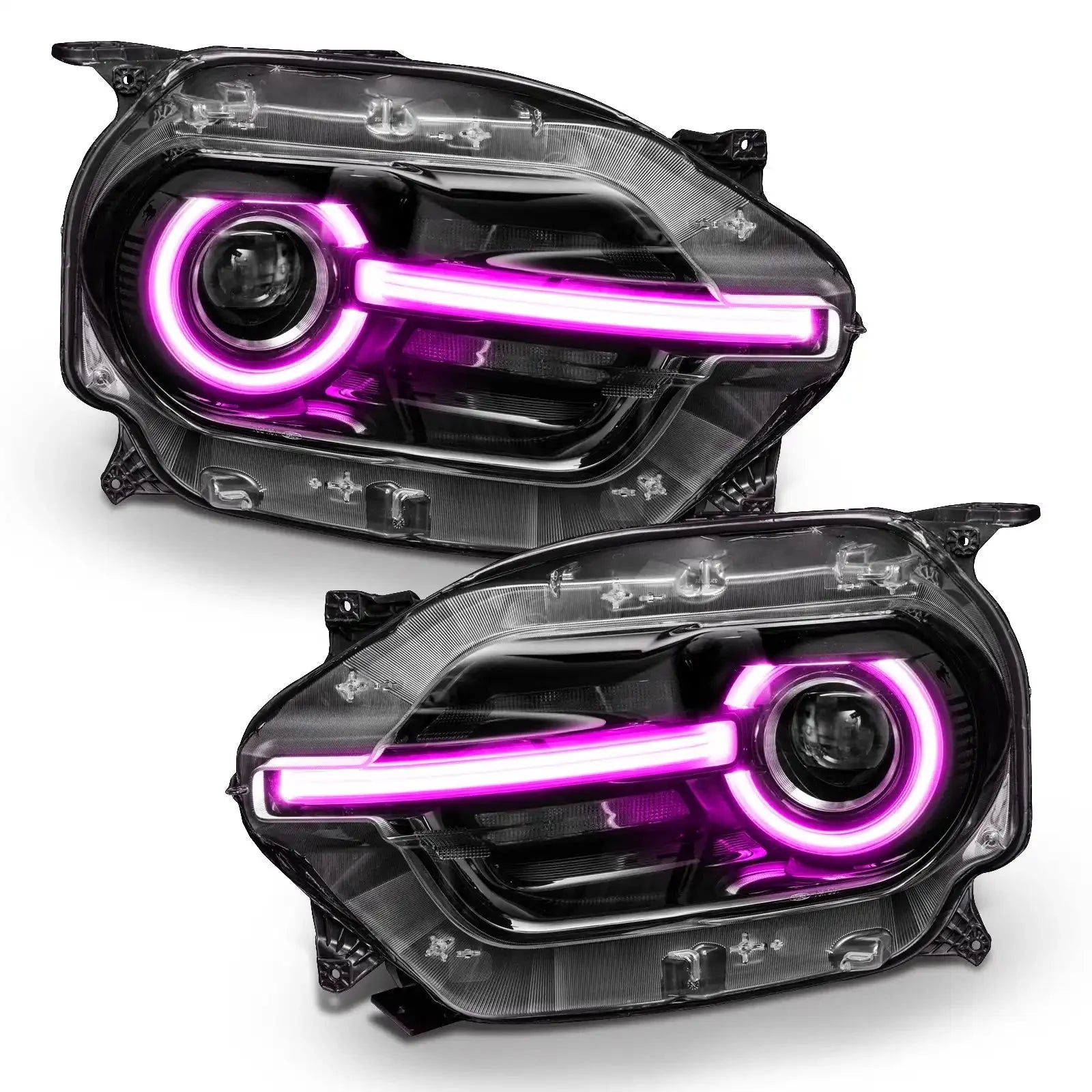 ORACLE Lighting 2021-2025 Ford Bronco Sport ColorSHIFT RGB+W Headlight DRL + Halo Upgrade by ORACLE Lighting