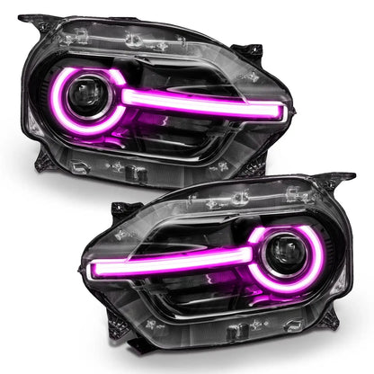 ORACLE Lighting 2021-2025 Ford Bronco Sport ColorSHIFT RGB+W Headlight DRL + Halo Upgrade by ORACLE Lighting