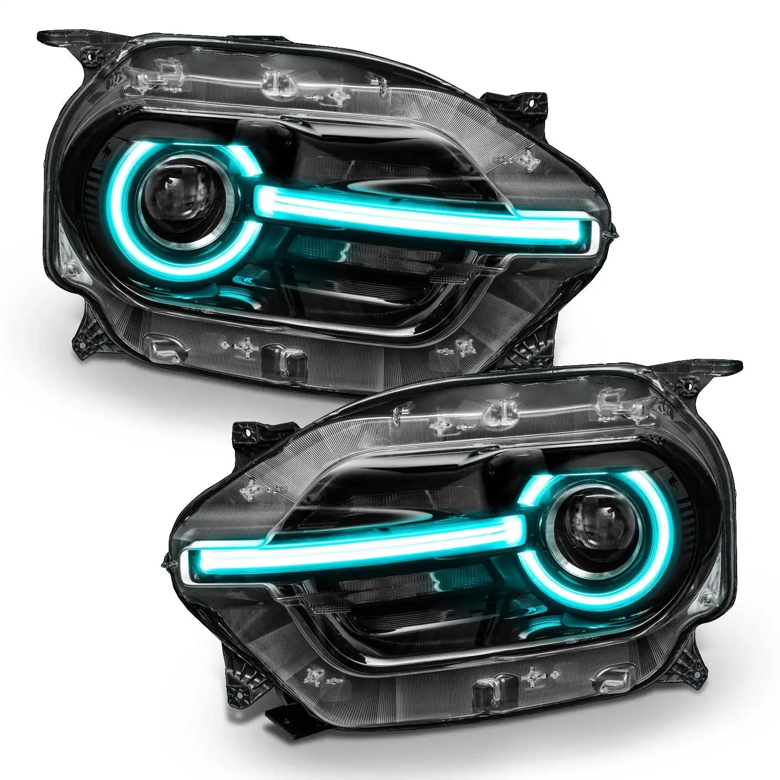 ORACLE Lighting 2021-2025 Ford Bronco Sport ColorSHIFT RGB+W Headlight DRL + Halo Upgrade by ORACLE Lighting