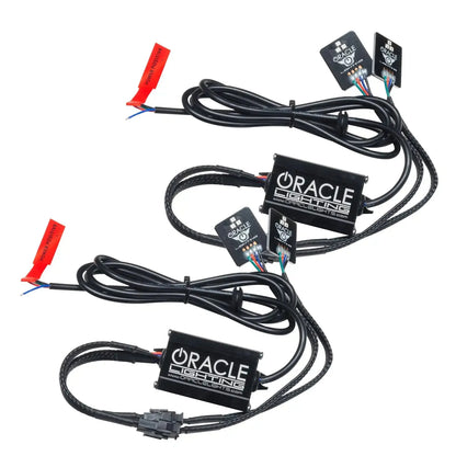 ORACLE Lighting 2019-2024 Ram 1500 ColorSHIFT Headlight Demon Eye Kit - LED Projector Headlights by ORACLE Lighting
