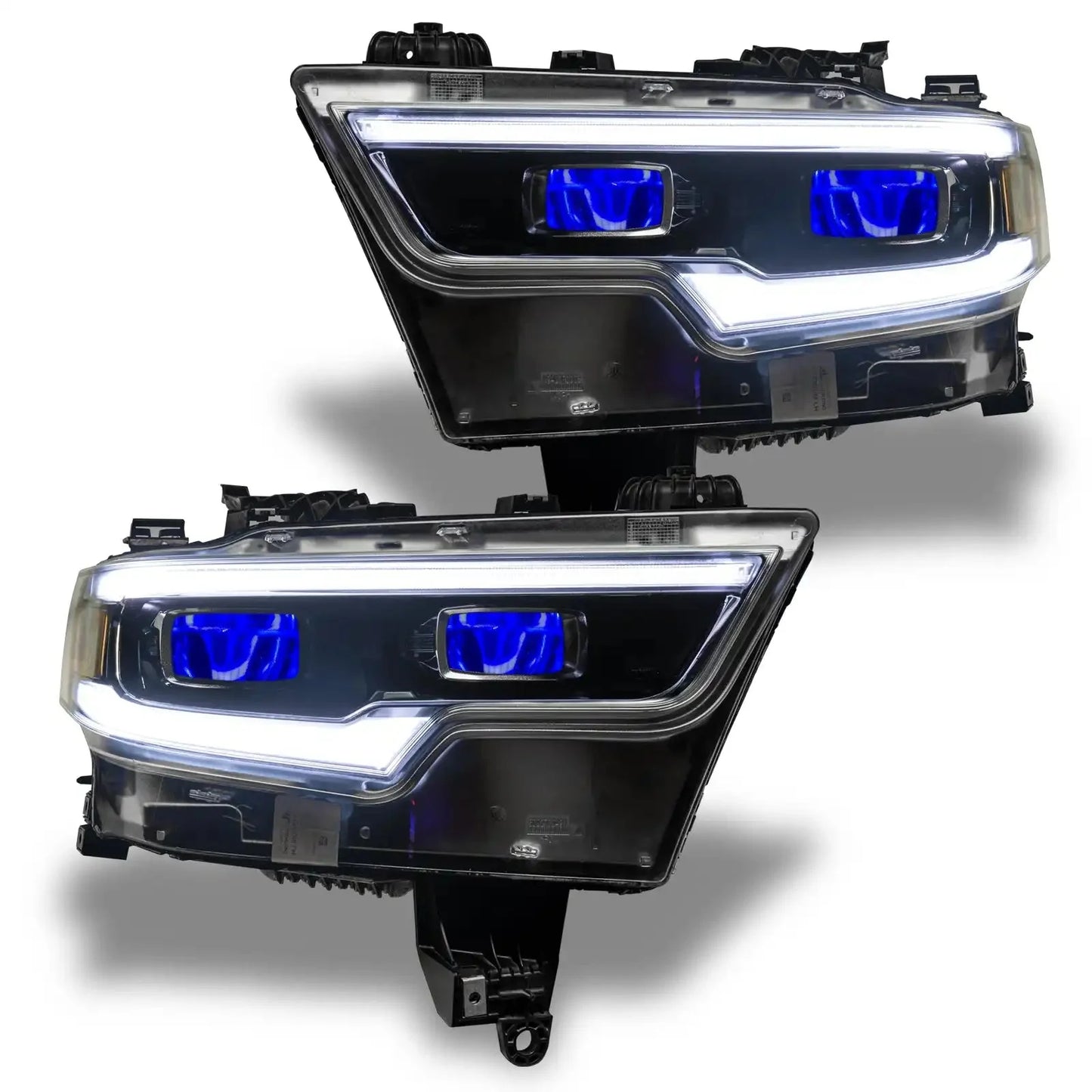 ORACLE Lighting 2019-2024 Ram 1500 ColorSHIFT Headlight Demon Eye Kit - LED Projector Headlights by ORACLE Lighting