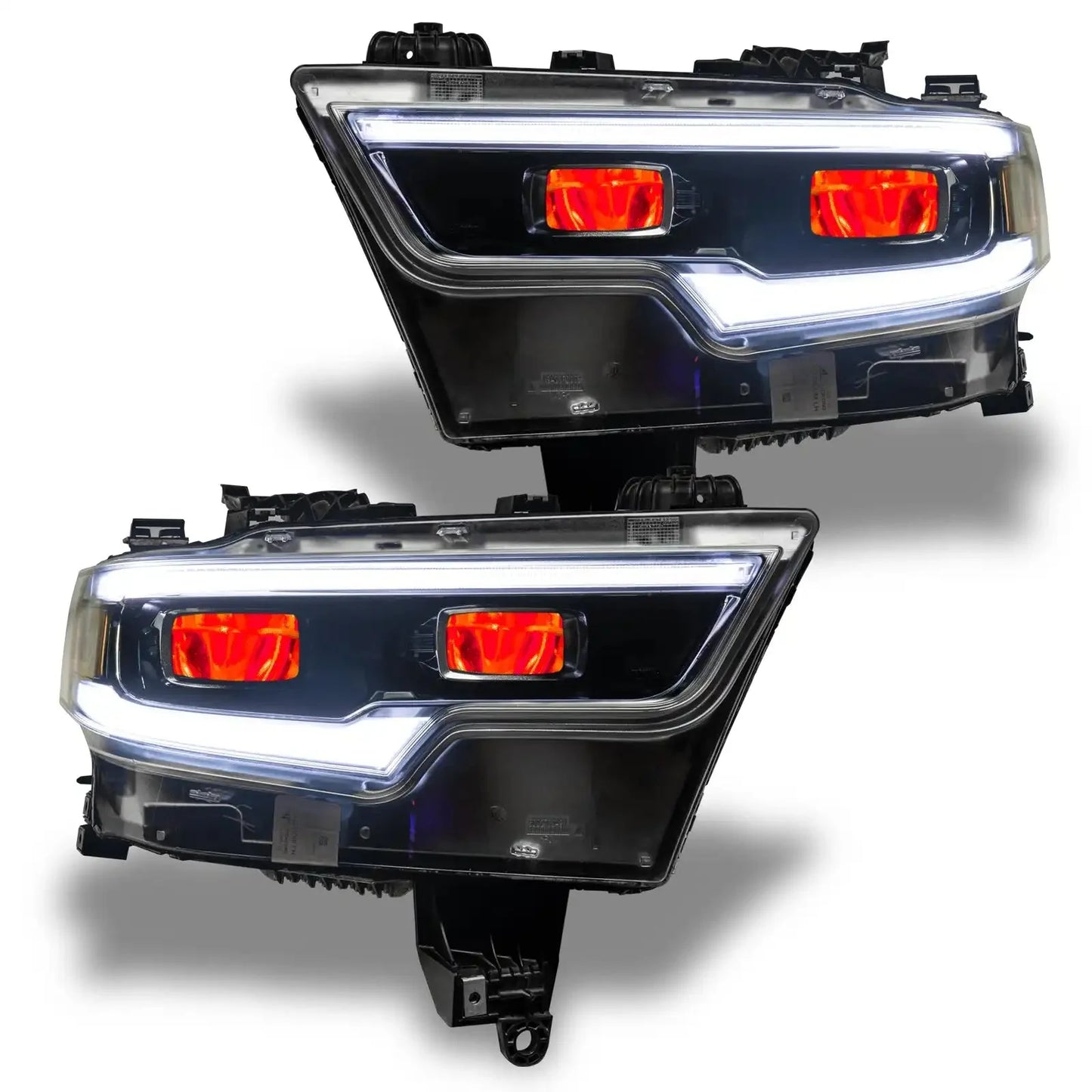 ORACLE Lighting 2019-2024 Ram 1500 ColorSHIFT Headlight Demon Eye Kit - LED Projector Headlights by ORACLE Lighting