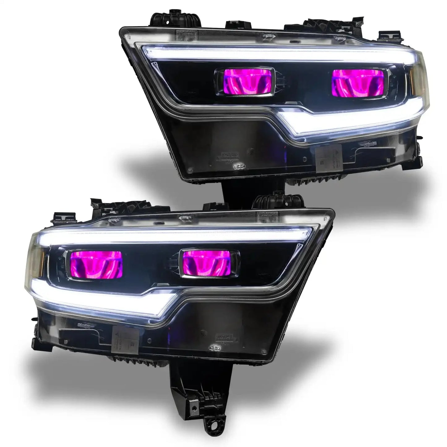 ORACLE Lighting 2019-2024 Ram 1500 ColorSHIFT Headlight Demon Eye Kit - LED Projector Headlights by ORACLE Lighting