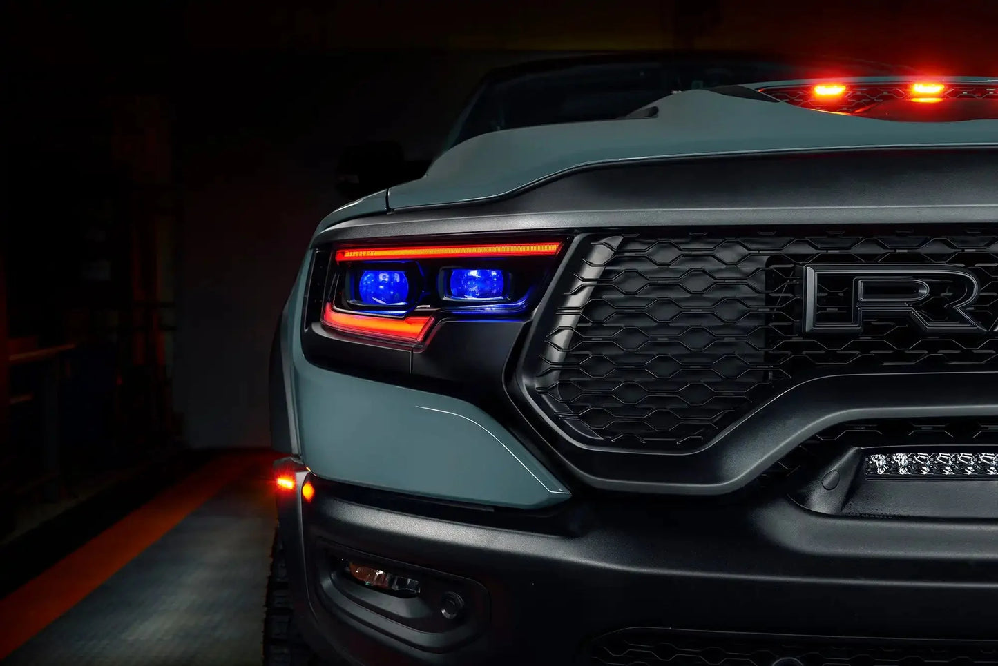 ORACLE Lighting 2019-2024 Ram 1500 ColorSHIFT Headlight Demon Eye Kit - LED Projector Headlights by ORACLE Lighting