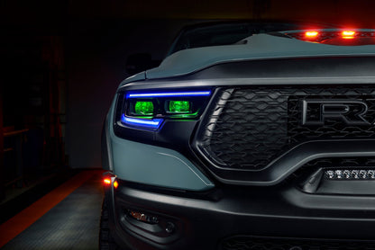 ORACLE Lighting 2019-2024 Ram 1500 RGBW+A Headlight DRL Upgrade Kit - LED Projector Headlights by ORACLE Lighting