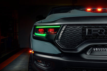 ORACLE Lighting 2019-2024 Ram 1500 RGBW+A Headlight DRL Upgrade Kit - LED Projector Headlights by ORACLE Lighting