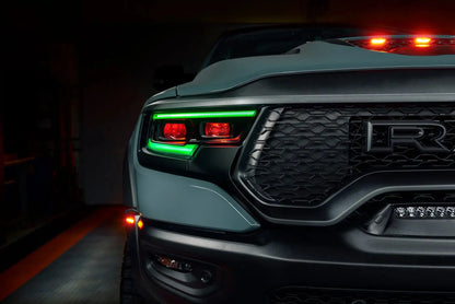 ORACLE Lighting 2019-2024 Ram 1500 ColorSHIFT Headlight Demon Eye Kit - LED Projector Headlights by ORACLE Lighting
