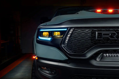 ORACLE Lighting 2019-2024 Ram 1500 ColorSHIFT Headlight Demon Eye Kit - LED Projector Headlights by ORACLE Lighting