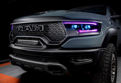 ORACLE Lighting 2019-2024 Ram 1500 ColorSHIFT Headlight Demon Eye Kit - LED Projector Headlights by ORACLE Lighting
