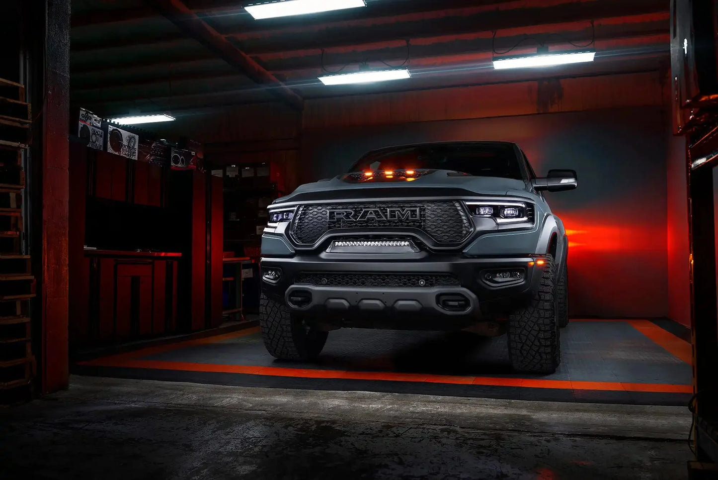 ORACLE Lighting 2019-2024 Ram 1500 ColorSHIFT Headlight Demon Eye Kit - LED Projector Headlights by ORACLE Lighting