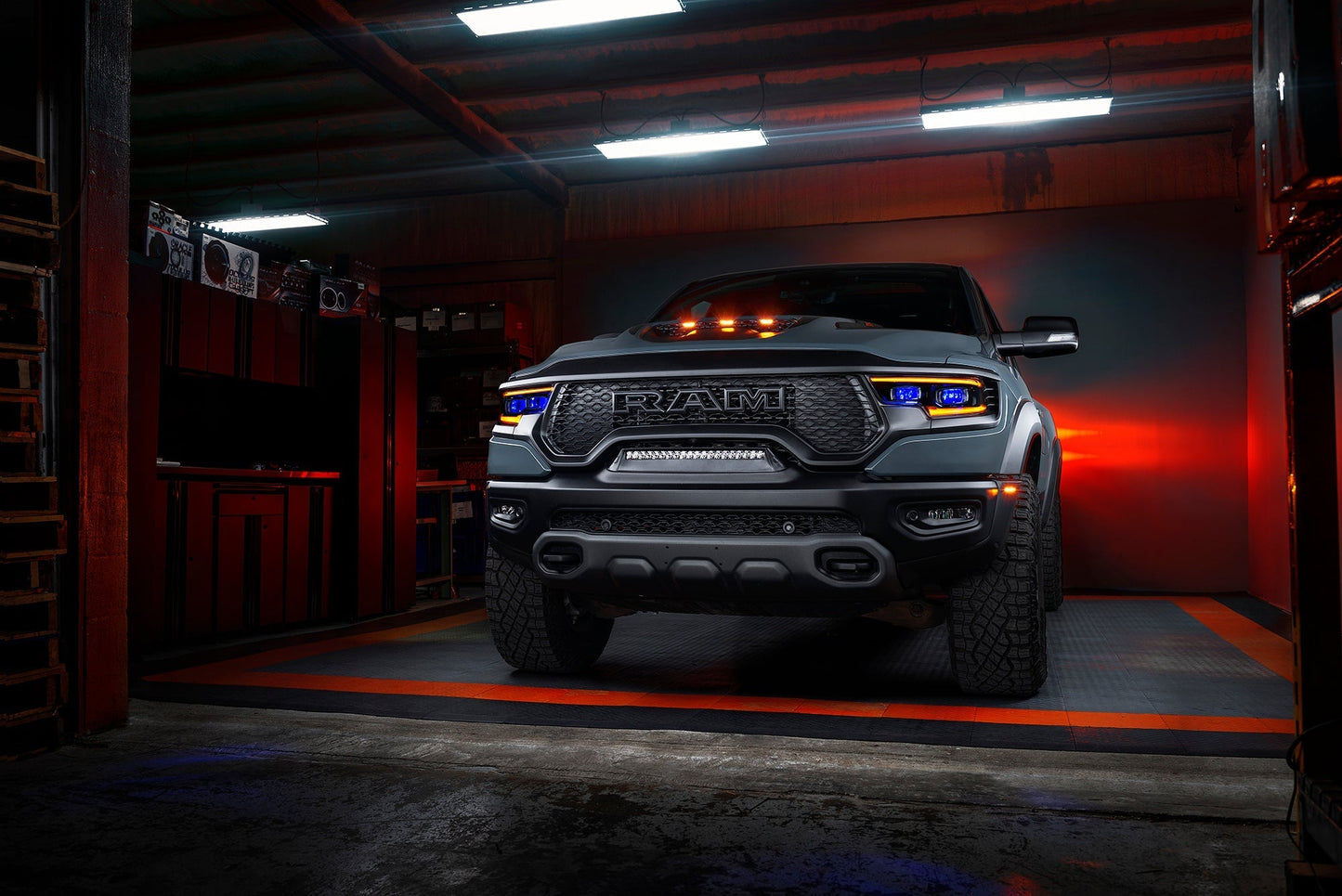 ORACLE Lighting 2019-2024 Ram 1500 RGBW+A Headlight DRL Upgrade Kit - LED Projector Headlights by ORACLE Lighting